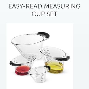 Pampered Chef Easy Read Measuring Cups Brand New in Bos